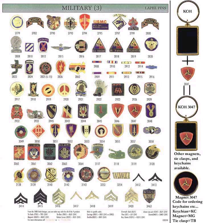 Military Lapel Pins